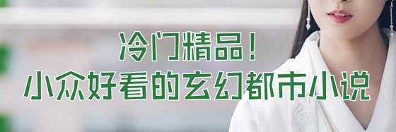 冷门精品！小众好看的玄幻都市小说